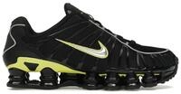 Nike Shox TL Black Dynamic Yellow Metallic Silver - EU 38.5
