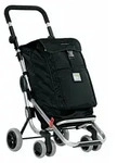 Foppapedretti 9702000100 Go Up Carrello Spesa Black 211 - Silber/Schwarz