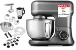 MEDION K&uuml;chenmaschine mit Fleischwolf - Mixer, 3in1 - Titan