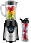 Steinborg Standmixer mit To-Go Becher | 600 ml Glaskrug + 570 ml To-Go Smoothie
