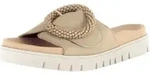 Gabor Pantoletten,Abs.b.35mm, m.Fu&szlig;bett in beige, Gr. 36 - Beige - 36
