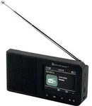 Soundmaster DAB175SW, Tragbar, Analog & Digital, DAB+, FM, 1 W, 6,1 cm (2.4"),...