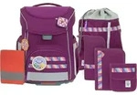 L&auml;ssig School Set Slim Unique lilac 7-teilig Schulranzenset - Lila
