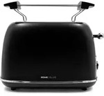 HOME DELUXE Toaster MAJESTIC - 29,2 x 18 x 19 cm - Retro Optik | 6 R&ouml;ststufen 