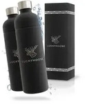 Luckymoose&reg; Infinity Flasche 1,25L f&uuml;r Aarke Carbonator 3, Philips GoZero & Brita