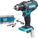 Makita DDF 482 Z Akku Bohrschrauber 18 V 62 Nm + 22 tlg. Bit Set - ohne Akku, ohne