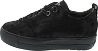 Paul Green Damenschuhe sportlicher Schn&uuml;rer Schwarz Freizeit
