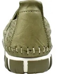 Gemini Damen Slipper Schl&uuml;pfschuh Lederschuh mit Lochmuster 395745-01, Gr&ouml;&szlig;e:39