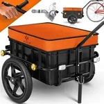 KESSER&reg; Fahrradanh&auml;nger Lastenanh&auml;nger Handwagen mit Kupplung Hochdeichsel f&uuml;r