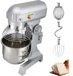 VEVOR Teigknetmaschine K&uuml;chenmaschine, 15 Qt Edelstahl Teigmixer, 600 W,...