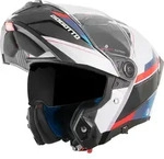 Bogotto FF404 Ezion Klapphelm, schwarz/wei&szlig;/rot/blau, XS -...