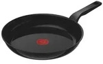 Tefal Renew Black C43206, Rund, Allzweckpfanne, Schwarz, Keramik, Aluminium,...