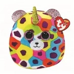 Ty Squish-A-Boo Giselle Leopard 10cm Kuscheltier