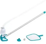Bestway&reg; Poolpflege Basis-Set AquaCleanTM mit pumpenbetriebenem Poolsauger & Kescher