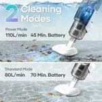 Aiper Pilot H2 Akku Poolsauger, Handsauger f&uuml;r Pools & Schwimmbecken, H2-EU