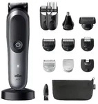 Braun AIO7560, Schwarz, Grau, 0,5 mm, 2,1 cm, Universal, Akku, 120 min - Schwarz/Grau