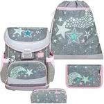 Belmil Mini-Fit ergonomisches Schulranzen-Set 4-teilig "Shine Bright" mit Brustgurt -