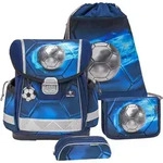 Belmil Classy ergonomisches Schulranzen-Set 4-teilig "Football 4" mit Brustgurt -