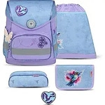 Belmil Compact ergonomisches Schulranzen-Set 5-teilig "Tropical Hummingbird" mit