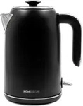 HOME DELUXE Wasserkocher NOBLE 1,5 L, 2200 W | Rostfreier Edelstahl | 360&deg;...
