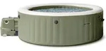 INTEX 28412NP PureSPA Bubble Massage Set Whirlpool 236/185cm Durchmesser x 71cm hoch