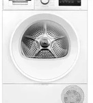 Bosch WTH85V94, Freistehend, Frontlader, Kondensation, Wei&szlig;, Ber&uuml;hrung, Drehregler,