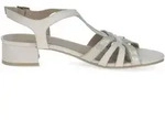 Caprice Damen Sandalette T-Steg Schnalle Leder Blockabsatz 9-28200-44, Gr&ouml;&szlig;e:36 EU,