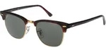 Ray-Ban Clubmaster Classic, Erwachsener, Uni, Clubmaster, Quadratisch, Halbe