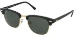 Ray-Ban Clubmaster Classic, Erwachsener, Uni, Clubmaster, Quadratisch, Halbe