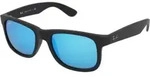 Ray-Ban Justin Color Mix, Erwachsener, Wanderer, Quadratisch, Vollrand, Schwarz,