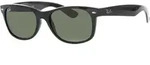 Ray-Ban NEW WAYFARER CLASSIC, Quadratisch, Vollrand, Gr&uuml;n, Nylon, 1 St&uuml;ck(e)