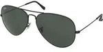 Ray-Ban AVIATOR CLASSIC, Erwachsener, Uni, Pilot, Vollrand, Schwarz, Schwarz - Gr&uuml;n