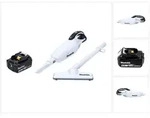 Makita DCL 181 FZ W Akku Staubsauger 18 V Wei&szlig; + 1x Akku 4,0 Ah - ohne...