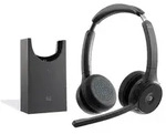 Cisco HS-WL-722-BUNAS-C, Kabellos, B&uuml;ro/Callcenter, 168 g, Kopfh&ouml;rer, Schwarz -