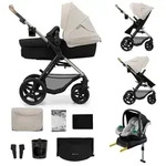 Kinderkraft MOOV 2 - 4-in-1 Kinderwagen - Mit Babywanne, Buggy und MINK PRO...