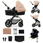 Kinderkraft MOOV 2 - 4-in-1 Kinderwagen - Mit Babywanne, Buggy und MINK PRO i-Size