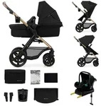 Kinderkraft MOOV 2 - 4-in-1 Kinderwagen - Mit Babywanne, Buggy und MINK PRO i-Size