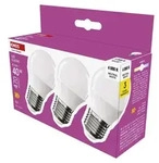 EMOS LED Lampe Mini Globe 3er Pack, 4,2W Ersatz f&uuml;r 40W, kleine Birne, E27...