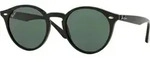Ray-Ban RB2180 601/71 Uni Sonnenbrille Black / Green - Bunt