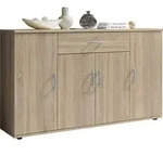 Kommode / Sideboard LILLY 13 in Eiche Sonoma 117 cm breit