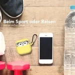EAZY CASE - Schutzh&uuml;lle f&uuml;r AirPods 3 H&uuml;lle Gelb Silikon Case Sto&szlig;fest mit