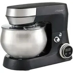Feel-Maestro MR-558 Planetenmixer mit 5 l Sch&uuml;ssel 2000 W Schwarz - Schwarz/Silber