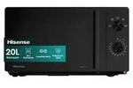 Hisense Mikrowelle, 20 l, 700 W, Inverter, Buttons, Arbeitsplatte, Solo-Mikrowelle,