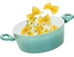 Genius Cerafit Revolution Kochtopf 26 CM 2-tlg., Keramik antihaftbeschichtet, Suppen