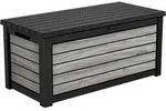 Keter Gartenbox "Northwood" 623L - Storm Grey - 155x72x70 cm - Deckel bis 270 kg