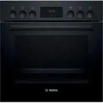 Bosch HEF113BB0, Bosch HEF113BB0, Serie 2, Einbau-Herd, 60 x 60 cm, Schwarz,