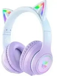 ONIKUMA B90 ​​​​Gaming-Kopfh&ouml;rer, blau, lila - Blau/Lila