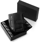 SURAZO&reg; Leder Geldb&ouml;rse Herren Klein viele F&auml;cher - Portemonnaie Herren Geldbeutel
