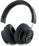 DKNY Bluetooth-Kopfh&ouml;rer, Modell DKBHM2PCSHLK, schwarz/schwarz-wei&szlig;es Karomuster -