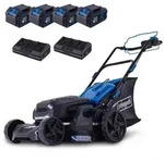 Scheppach Akku Rasenm&auml;her BC-MP470-X - 47cm Schnittbreite | 800-900 m2 | Vario